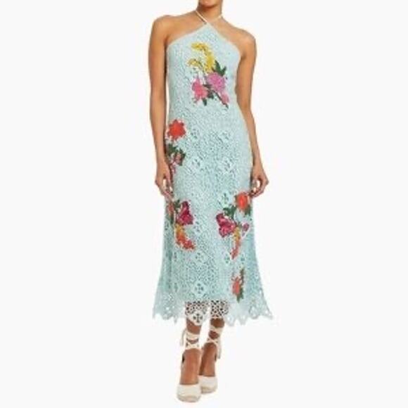 Mestiza New York Dresses & Skirts - Mestiza New York | Maria Crocheted Cotton Midi-Dress